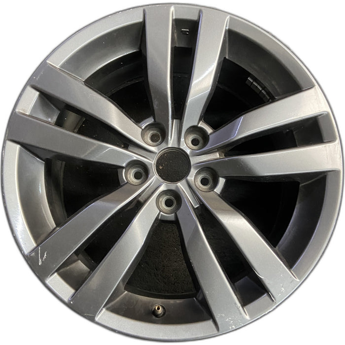 18" IMPREZA 12-14 18x8.5 , 5 spoke, double spoke Original OEM Wheel Rim - Front View