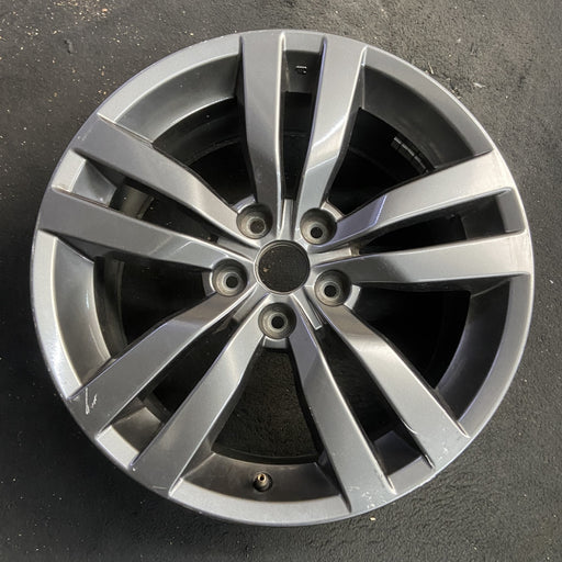 18" IMPREZA 12-14 18x8.5 , 5 spoke, double spoke Original OEM Wheel Rim - Angle View