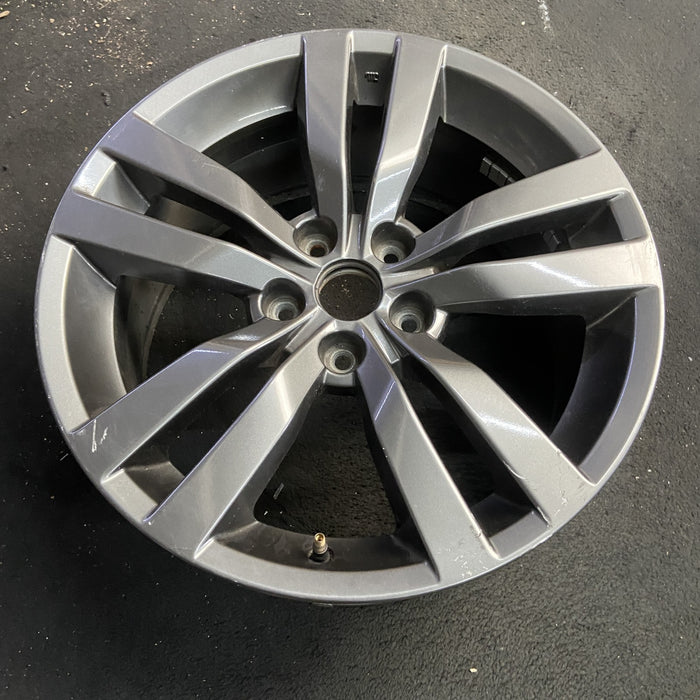 18" IMPREZA 12-14 18x8.5 , 5 spoke, double spoke Original OEM Wheel Rim - Side Profile
