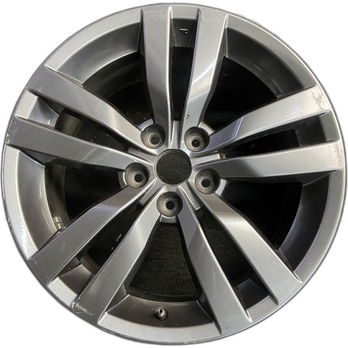 18" IMPREZA 12-14 18x8.5 , 5 spoke, double spoke Original OEM Wheel Rim - Front View
