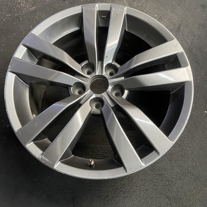 18" IMPREZA 12-14 18x8.5 , 5 spoke, double spoke Original OEM Wheel Rim - Side Profile