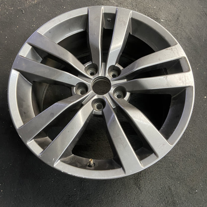 18" IMPREZA 12-14 18x8.5 , 5 spoke, double spoke Original OEM Wheel Rim - Side Profile
