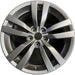 18" IMPREZA 12-14 18x8.5 , 5 spoke, double spoke Original OEM Wheel Rim - Front View