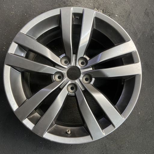 18" IMPREZA 12-14 18x8.5 , 5 spoke, double spoke Original OEM Wheel Rim - Angle View