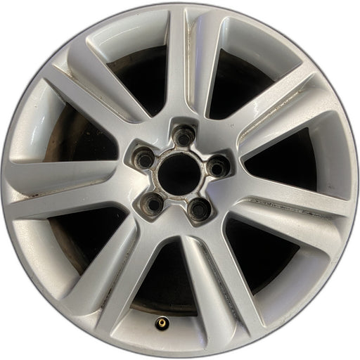 17" AUDI A4 09-11 17x7.5 , 7 spoke Original OEM Wheel Rim - Front View