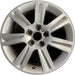 17" AUDI A4 09-11 17x7.5 , 7 spoke Original OEM Wheel Rim - Front View