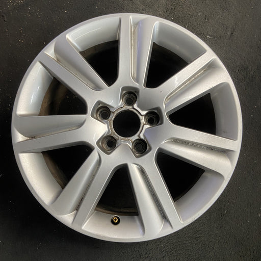 17" AUDI A4 09-11 17x7.5 , 7 spoke Original OEM Wheel Rim - Angle View