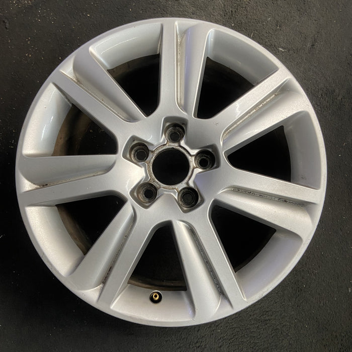 17" AUDI A4 09-11 17x7.5 , 7 spoke Original OEM Wheel Rim - Angle View