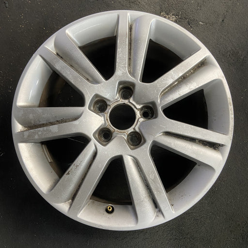 17" AUDI A4 09-11 17x7.5 , 7 spoke Original OEM Wheel Rim - Angle View