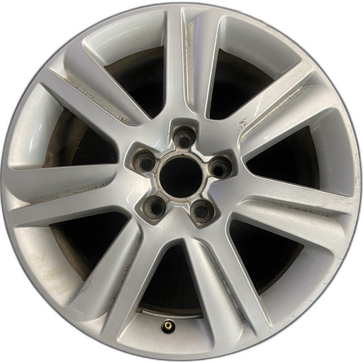 17" AUDI A4 09-11 17x7.5 , 7 spoke Original OEM Wheel Rim - Front View