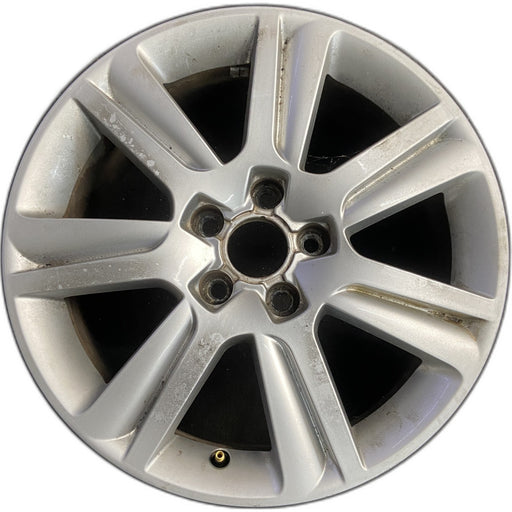 17" AUDI A4 09-11 17x7.5 , 7 spoke Original OEM Wheel Rim - Front View