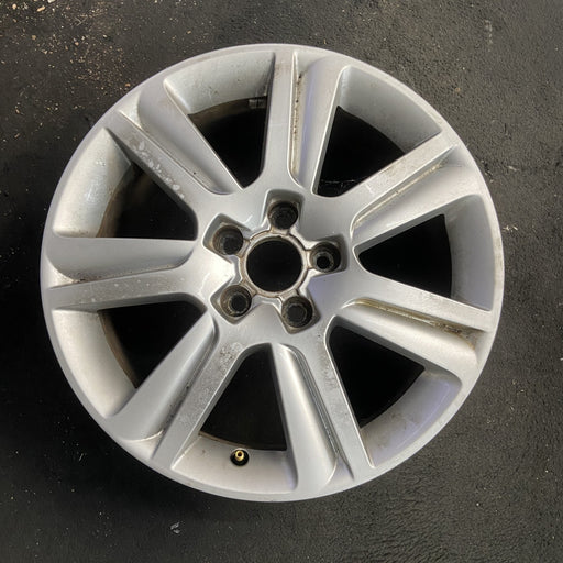 17" AUDI A4 09-11 17x7.5 , 7 spoke Original OEM Wheel Rim - Angle View