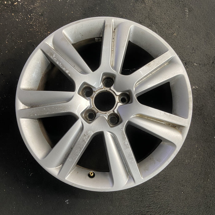 17" AUDI A4 09-11 17x7.5 , 7 spoke Original OEM Wheel Rim - Angle View