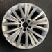 19" BMW X5 14-17 19x9 , 15 spoke, middle grooved spoke, w/polished Original OEM - Angle View