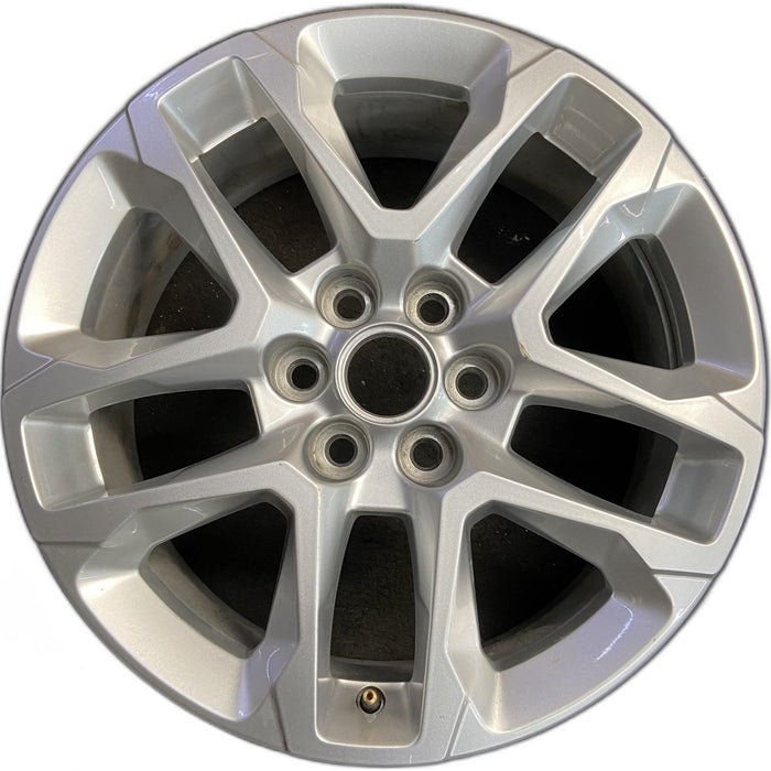 18" TRAVERSE 18-19 18x7.5, opt RT1 Original OEM Wheel Rim - Front View