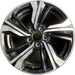 17" CIVIC 16-18 17x7 , factory installed, w/split spoke Original OEM Wheel Rim - Front View