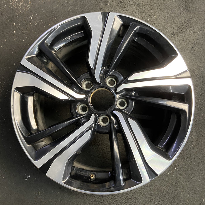17" CIVIC 16-18 17x7 , factory installed, w/split spoke Original OEM Wheel Rim - Additional View