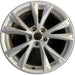 18" AUDI Q3 21-25 18x7 , , V spoke Original OEM Wheel Rim - Front View