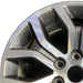 18" FORD F150 PICKUP 21-22 18x8.5 aluminum 6 spoke Y spoke design machined face - Angle View