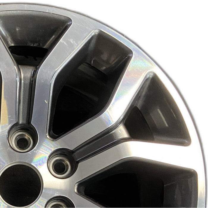 18" FORD F150 PICKUP 21-22 18x8.5 aluminum 6 spoke Y spoke design machined face - Side Profile