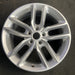 20" DURANGO 21 20x8, , double spoke, silver Original OEM Wheel Rim - Angle View