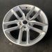 20" DURANGO 21 20x8, , double spoke, silver Original OEM Wheel Rim - Close-Up Detail