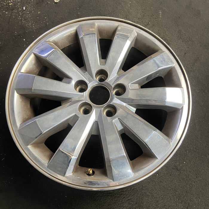 18" EDGE 07 18x7.5 , 10 spoke, chrome clad Original OEM Wheel Rim - View 7