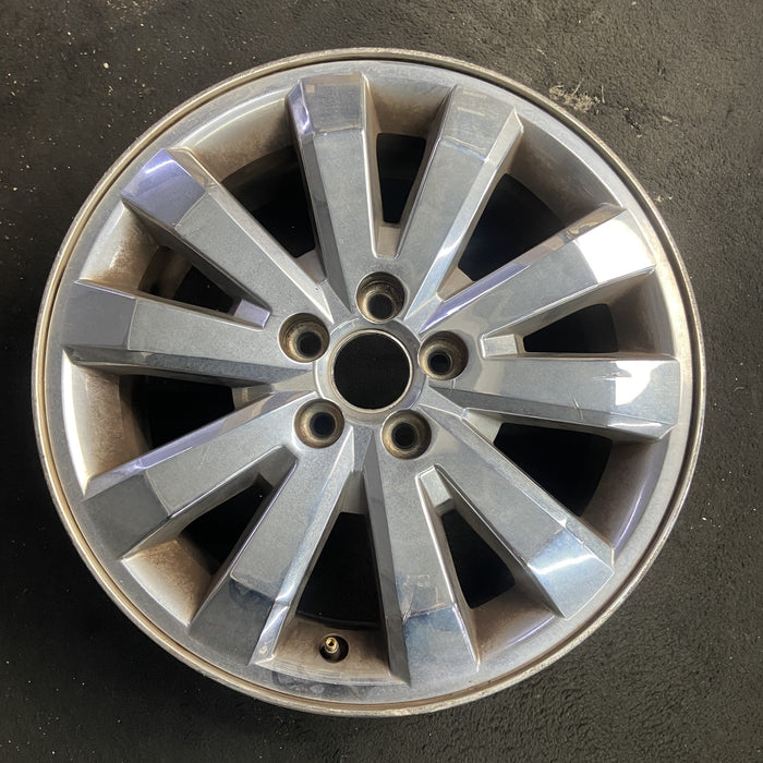 18" EDGE 07 18x7.5 , 10 spoke, chrome clad Original OEM Wheel Rim - Additional View
