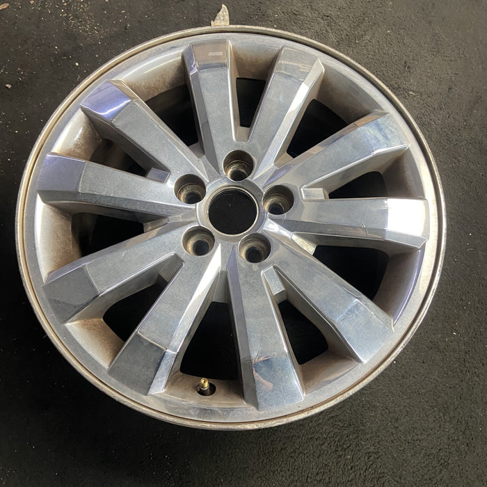 18" EDGE 07 18x7.5 , 10 spoke, chrome clad Original OEM Wheel Rim - View 7