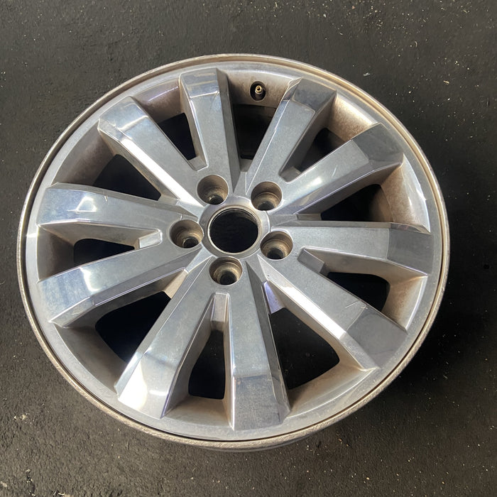 18" EDGE 07 18x7.5 , 10 spoke, chrome clad Original OEM Wheel Rim - View 8