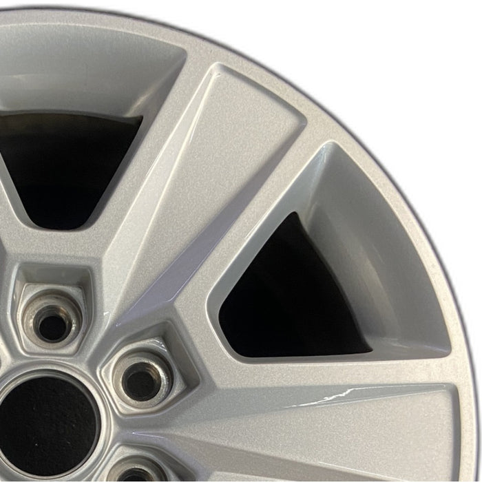18" FORD F150 PICKUP 15-20 18x7.5 aluminum 6 spoke silver ID FL34-1007-NA - Side Profile