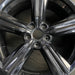 19" ACCORD 23-25 19x8.5 alloy 5 spoke straight spoke black Original OEM Wheel - Angle View
