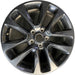 20" GRAND CHEROKEE 17 20x8, 5 spoke , w/o 75th Anniversary package; , black - Front View
