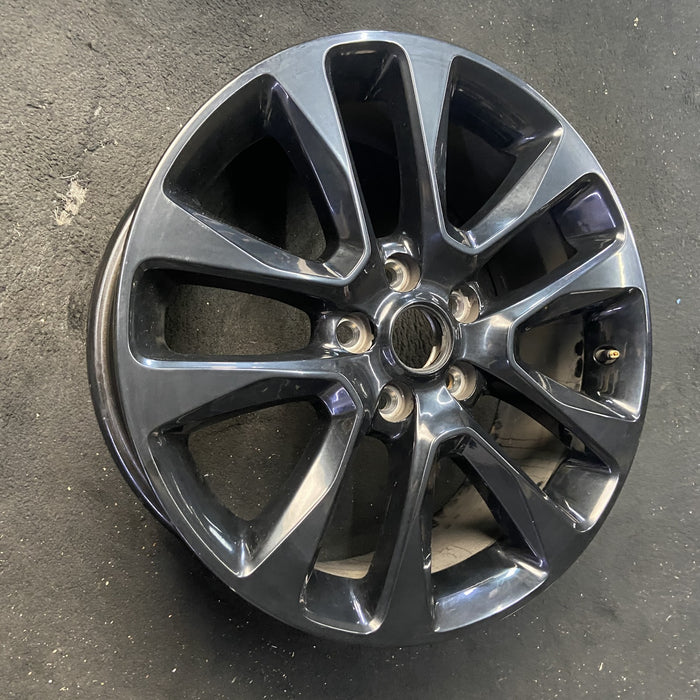 20" GRAND CHEROKEE 17 20x8, 5 spoke , w/o 75th Anniversary package; , black - View 8