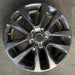20" GRAND CHEROKEE 17 20x8, 5 spoke , w/o 75th Anniversary package; , black - Additional View