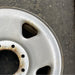 17" FORD F250SD PICKUP 05-07 17x7.5 SRW 5 spoke steel argent Original OEM Wheel - Close-Up Detail