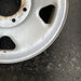 17" FORD F250SD PICKUP 05-07 17x7.5 SRW 5 spoke steel argent Original OEM Wheel - Back View