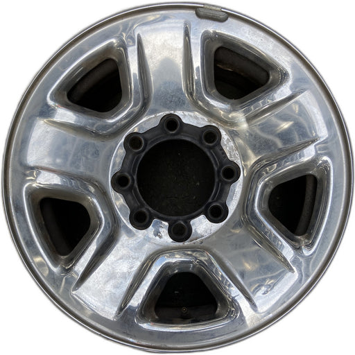 18" DODGE 2500 PICKUP 14 18x8, 5 spoke, chrome Original OEM Wheel Rim - Front View