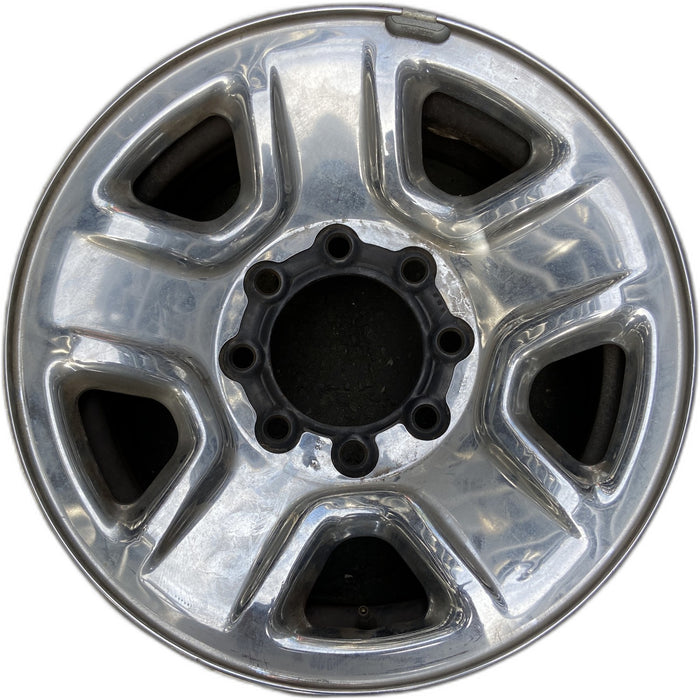 18" DODGE 2500 PICKUP 14 18x8, 5 spoke, chrome Original OEM Wheel Rim - Front View