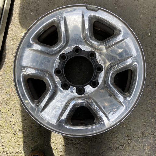 18" DODGE 2500 PICKUP 14 18x8, 5 spoke, chrome Original OEM Wheel Rim - Angle View