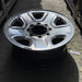 18" DODGE 2500 PICKUP 14 18x8, 5 spoke, chrome Original OEM Wheel Rim - Close-Up Detail