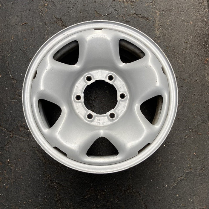 16" TACOMA 16-23 16x7, steel, 5 spoke Original OEM Wheel Rim - Front View