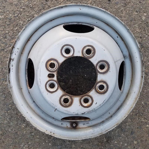 16" FORD E350 VAN 85 16x6, DRW Original OEM Wheel Rim - Front View