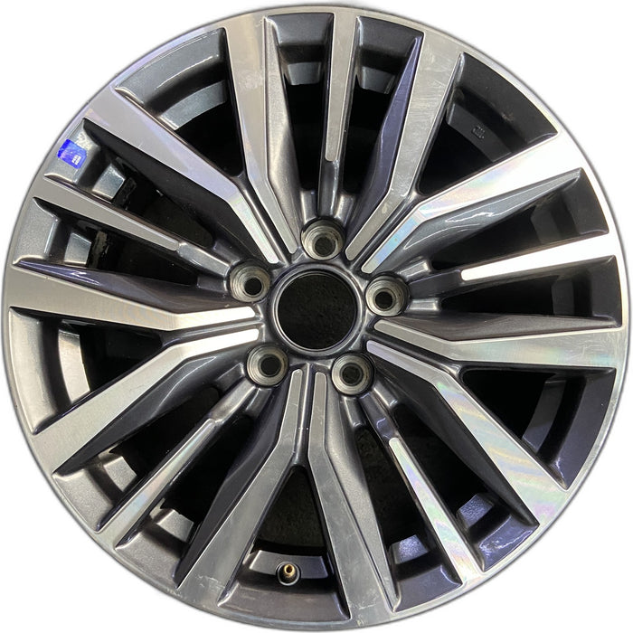 17" KICKS 21-24 17x6.5 , 15 spoke Original OEM Wheel Rim - Front View