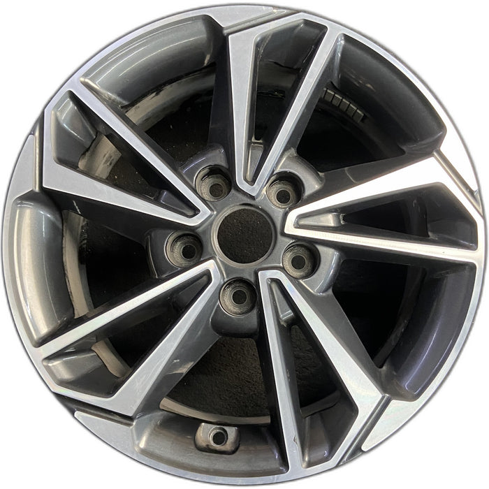16" FORTE 22-24 16x6.5 Original OEM Wheel Rim - Front View