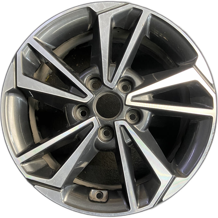 16" FORTE 22-24 16x6.5 Original OEM Wheel Rim - Front View