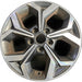 16" FORTE 19-20 16x6.5 Original OEM Wheel Rim - Front View