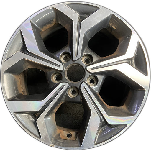 16" FORTE 19-20 16x6.5 Original OEM Wheel Rim - Front View