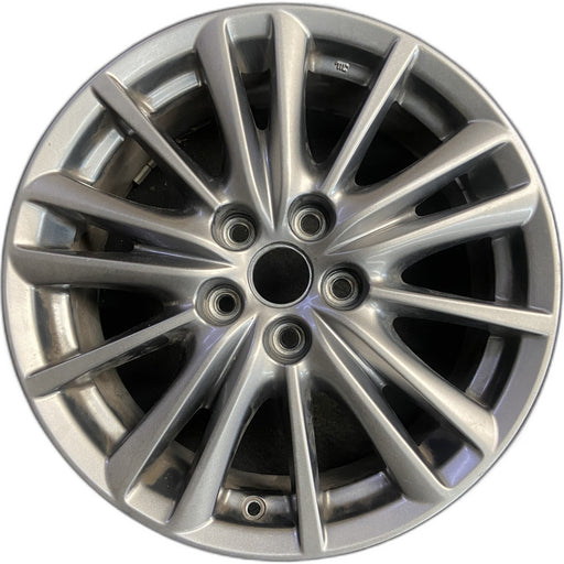 17" MAZDA CX-5 17-18 aluminum, 17x7 Original OEM Wheel Rim - Front View