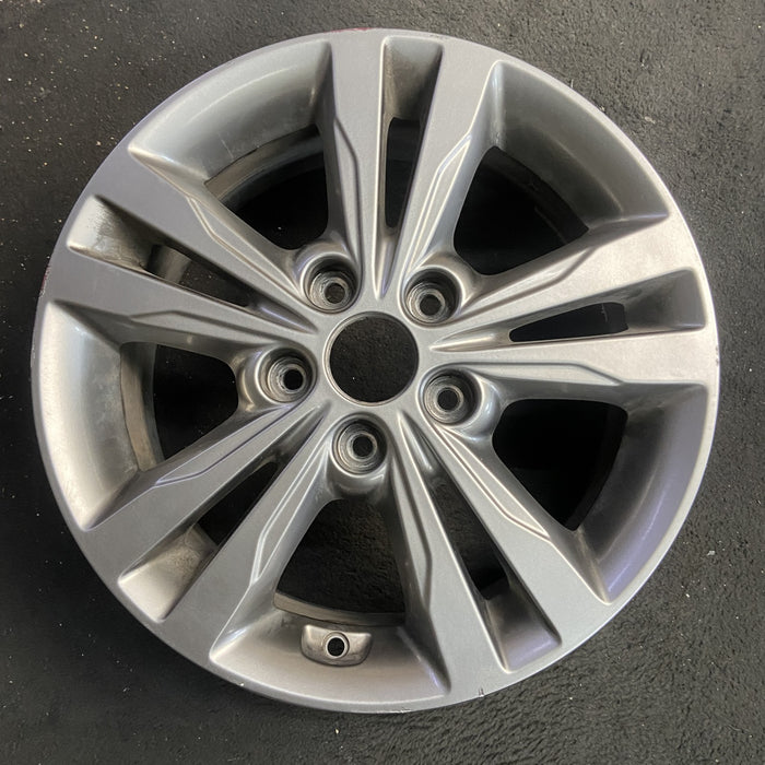 16" ELANTRA 17 16x6.5, alloy, Sdn Original OEM Wheel Rim - Additional View
